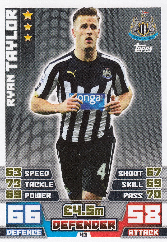 EX-043. RYAN TAYLOR - NEWCASTLE