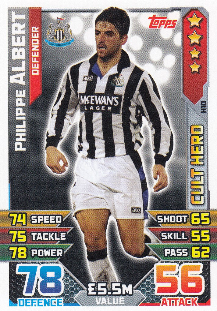 EX-H10. PHILIPPE ALBERT - NEWCASTLE - CULT HERO