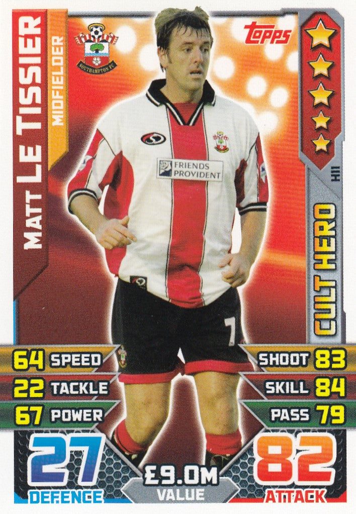 EX-H11. MATT LE TISSIER - SOUTHAMPTON - CULT HERO