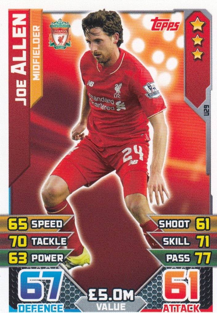 EX-U29. JOE ALLEN - LIVERPOOL - MIDFIELDER