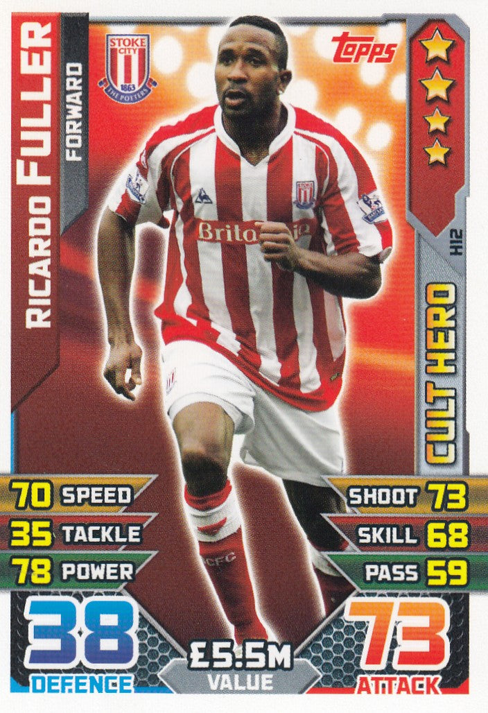 EX-H12. RICARDO FULLER - STOKE CITY - CULT HERO