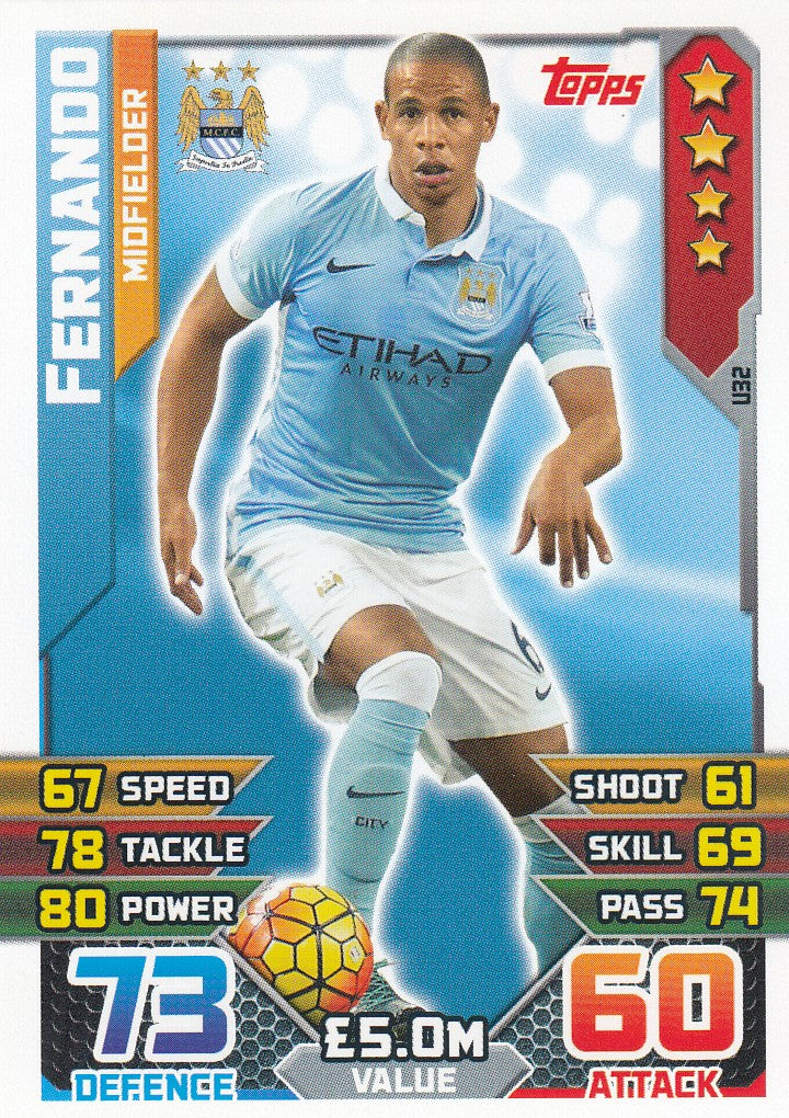 EX-U32. FERNANDO - MANCHESTER CITY - MIDFIELDER