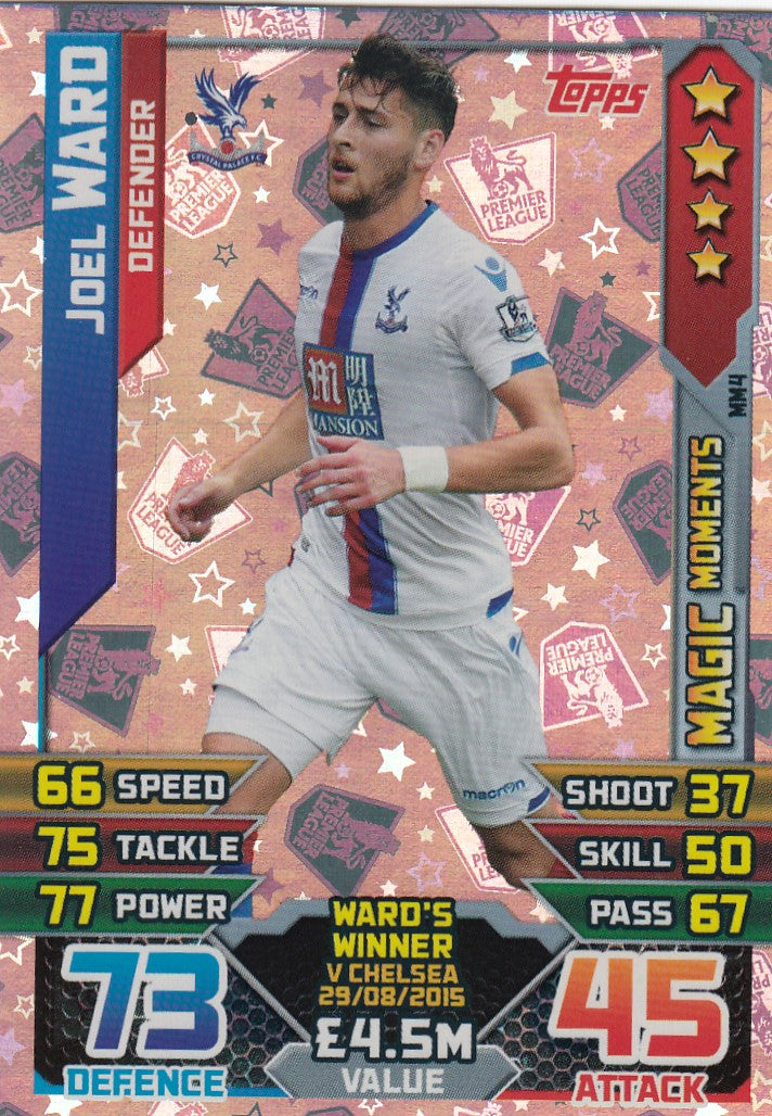 EX-MM04. JOEL WARD - CRYSTAL PALACE - MAGIC MOMENTS