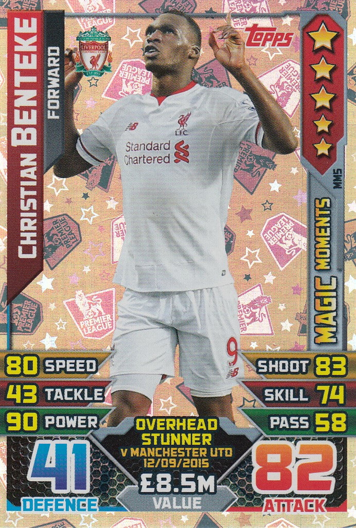 EX-MM05. CHRISTIAN BENTEKE - LIVERPOOL - MAGIC MOMENTS