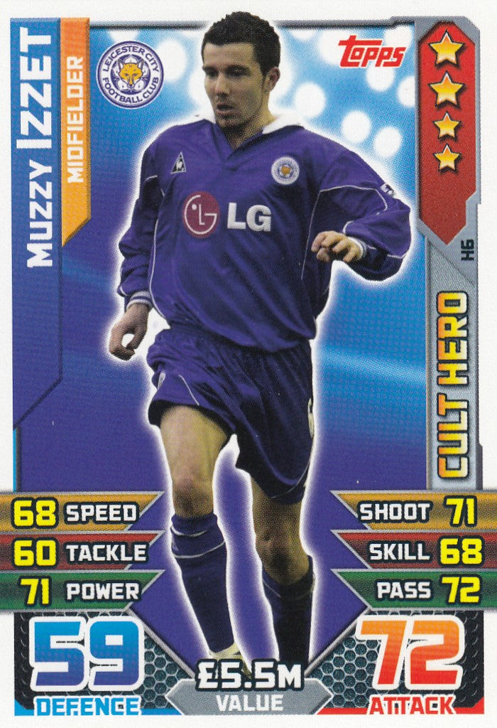 EX-H06. MUZZY IZZET - LEICESTER CITY - CULT HERO