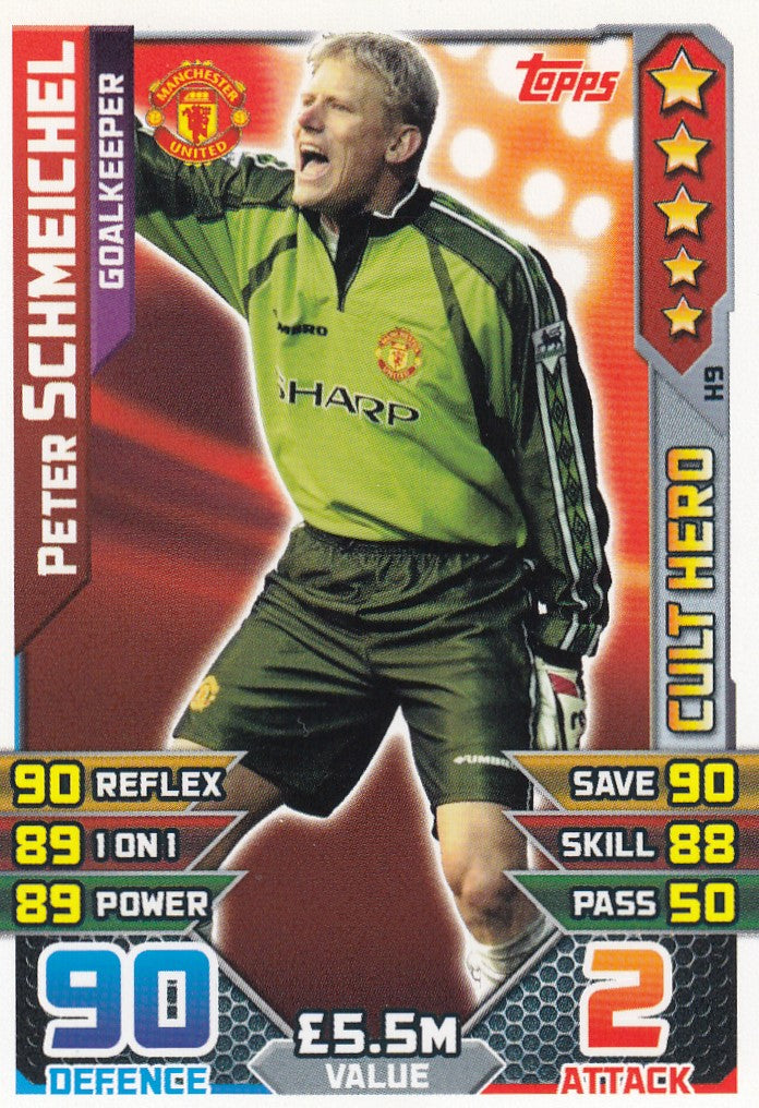 EX-H09. PETER SCHMEICHEL - MANCHESTER UNITED - CULT HERO