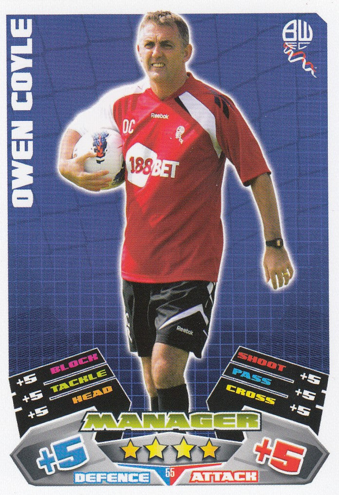 055. OWEN COYLE - BOLTON WANDERERS - MANAGER