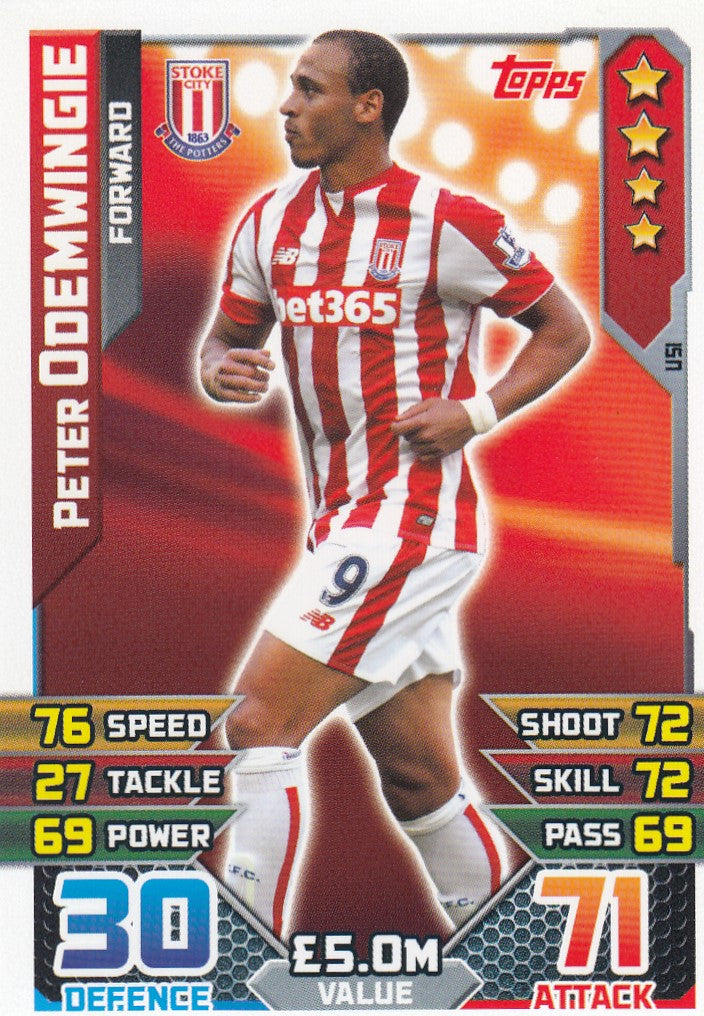 EX-U51. PETER ODEMWINGIE - STOKE CITY - FORWARD
