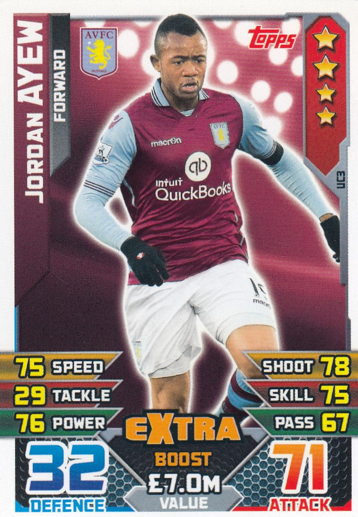 EX-UC03. JORDAN AYEW - ASTON VILLA - FORWARD - EXTRA BOOST