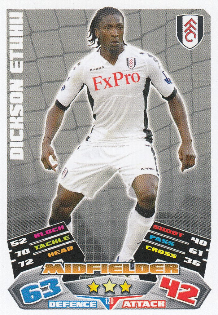 120. DICKSON ETUHU - FULHAM