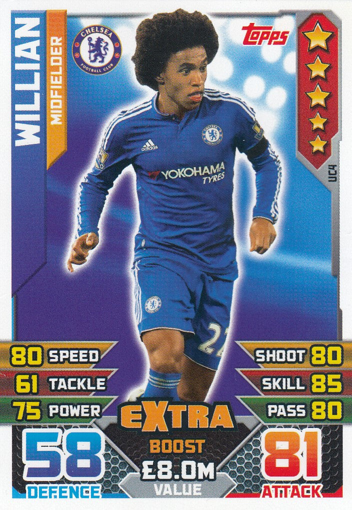 EX-UC04. WILLIAN - CHELSEA - MIDFIELDER - EXTRA BOOST