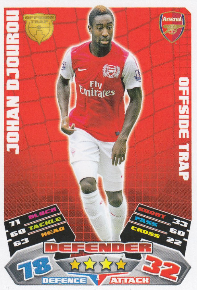 004. JOHAN DJOUROU -ARSENAL - OFFSIDE TRAP