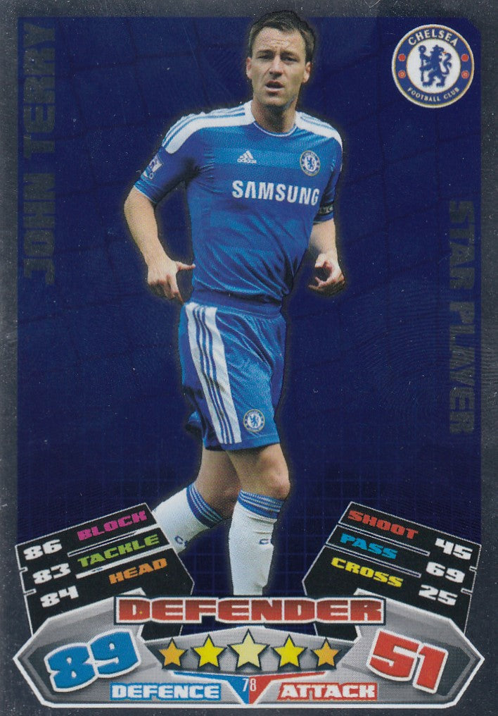 078. JOHN TERRY - CHELSEA - STAR PLAYER