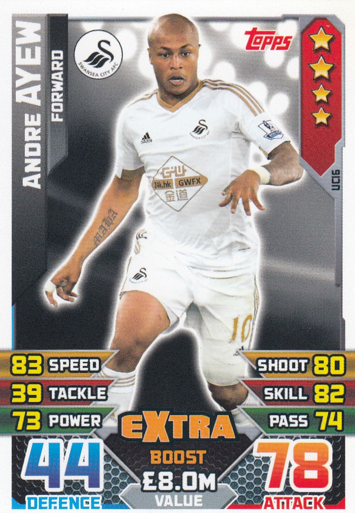 EX-UC16. ANDRE AYEW - SWANSEA - FORWARD - EXTRA BOOST