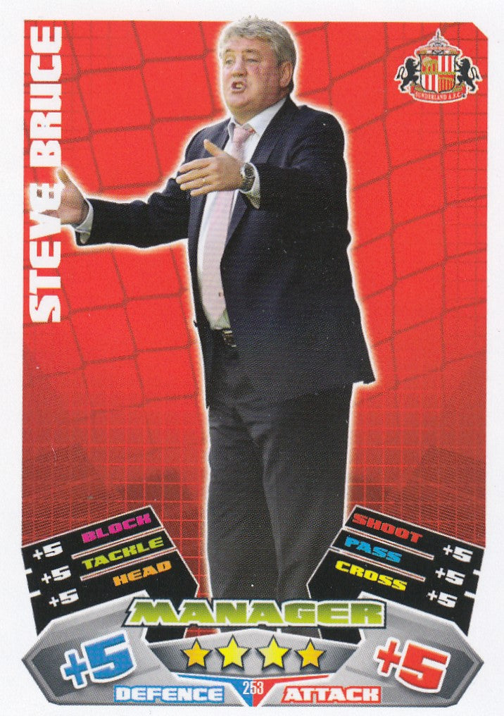 253. STEVE BRUCE - SUNDERLAND - MANAGER