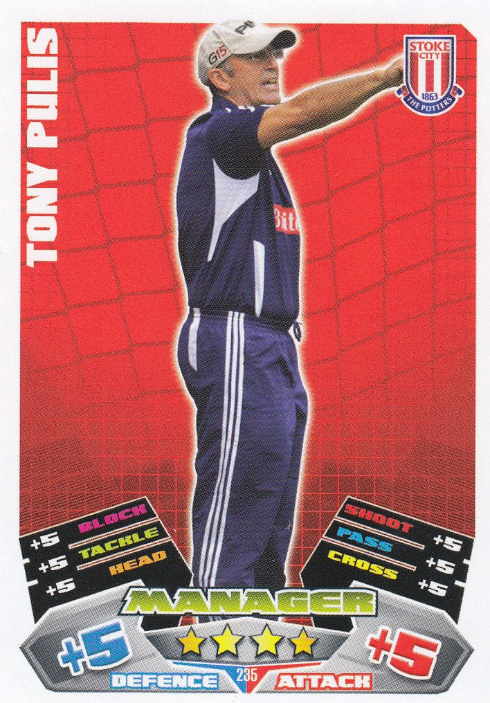 235. TONY PULIS - STOKE CITY - MANAGER