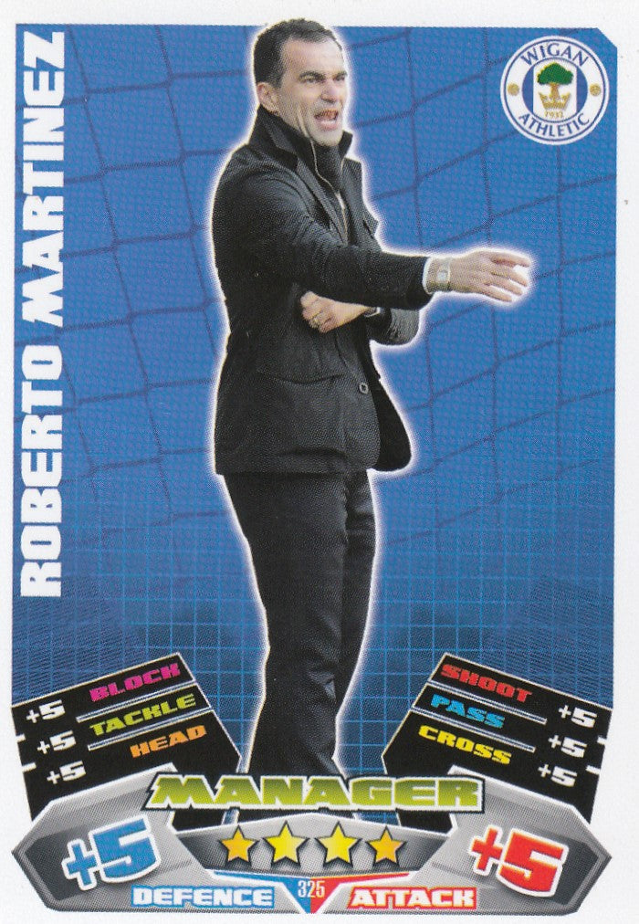 325. ROBERTO MARTINEZ - WIGAN ATHLETIC - MANAGER
