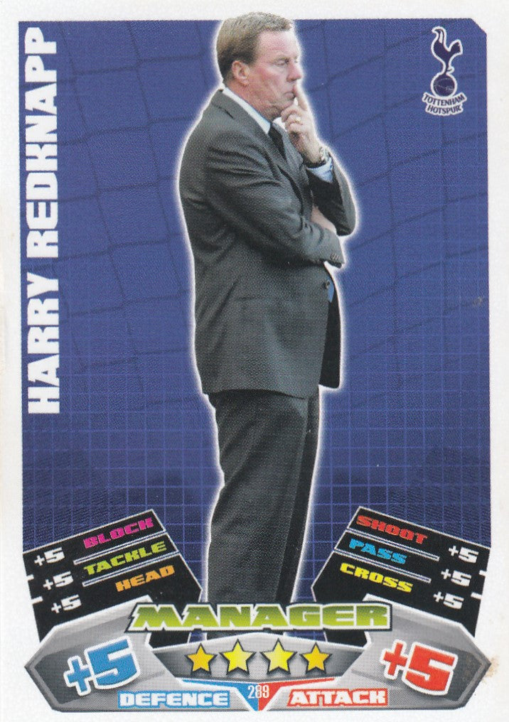 289. HARRY REDKNAPP - TOTTENHAM HOTSPUR - MANAGER