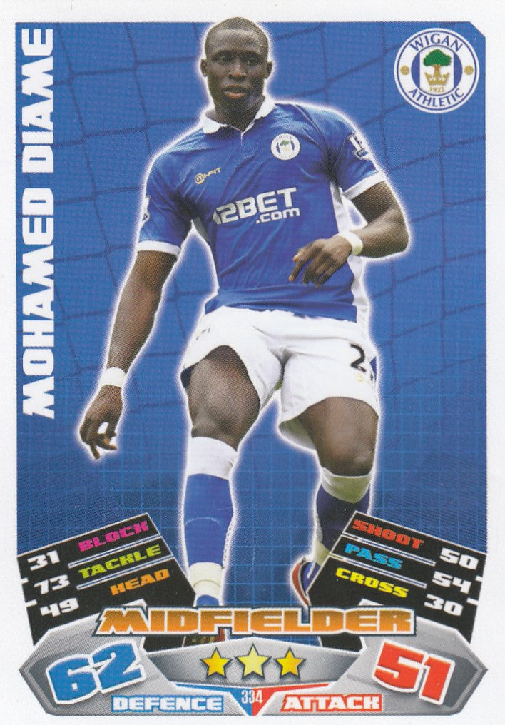334. MOHAMED DIAME - WIGAN ATHLETIC