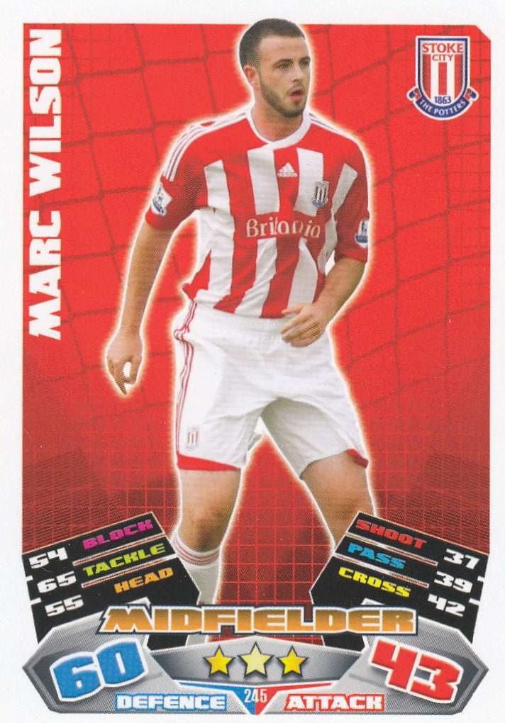 245. MARC WILSON - STOKE CITY