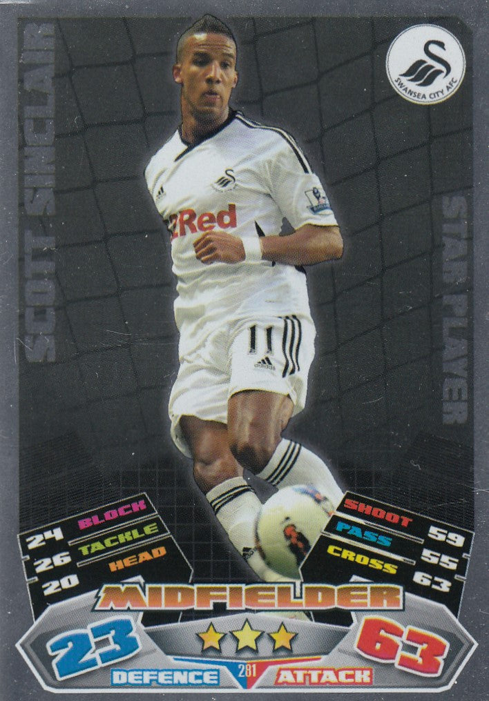 281. SCOTT SINCLAIR - SWANSEA CITY - STAR PLAYER