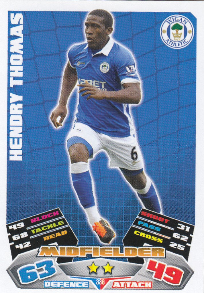 336. HENDRY THOMAS - WIGAN ATHLETIC