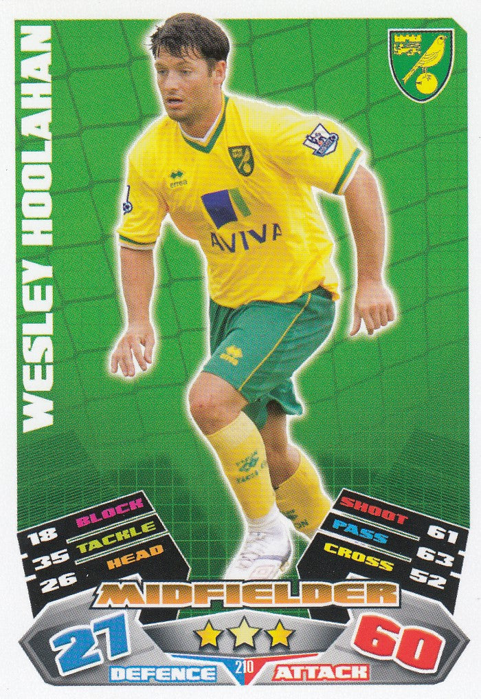 210. WESLEY HOOLAHAN - NORWICH CITY