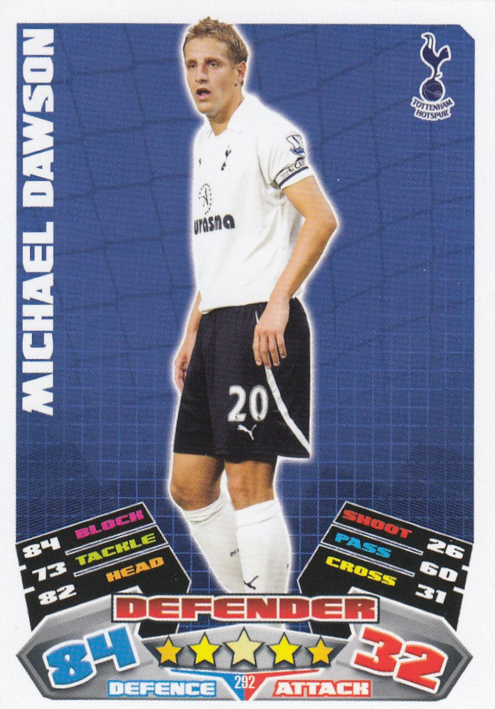 292. MICHAEL DAWSON - TOTTENHAM HOTSPUR