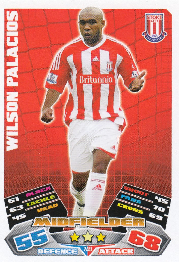249. WILSON PALACIOS - STOKE CITY