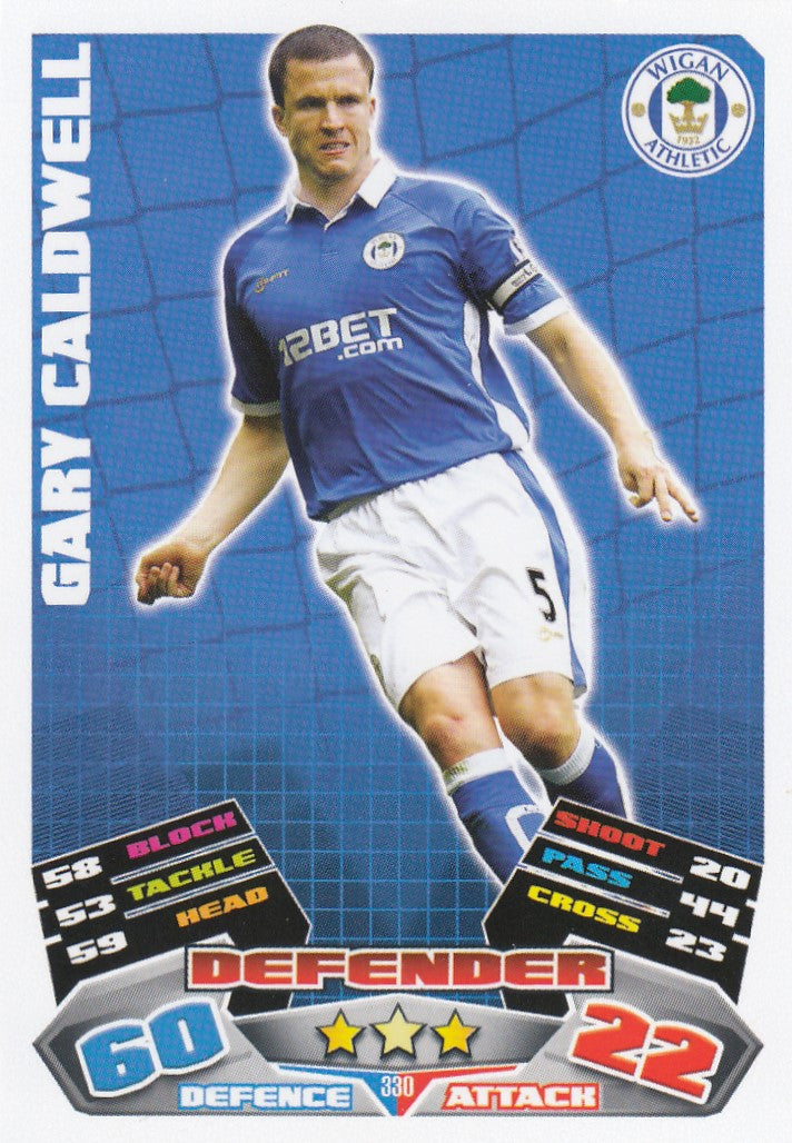330. GARY CALDWELL - WIGAN ATHLETIC