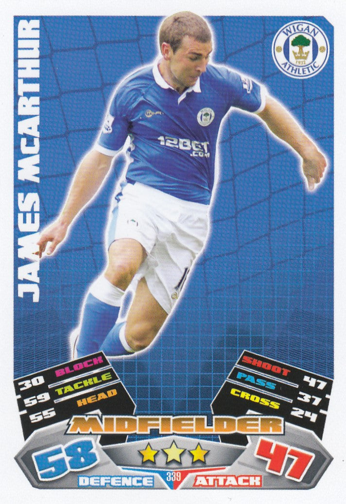 339. JAMES MCARTHUR - WIGAN ATHLETIC