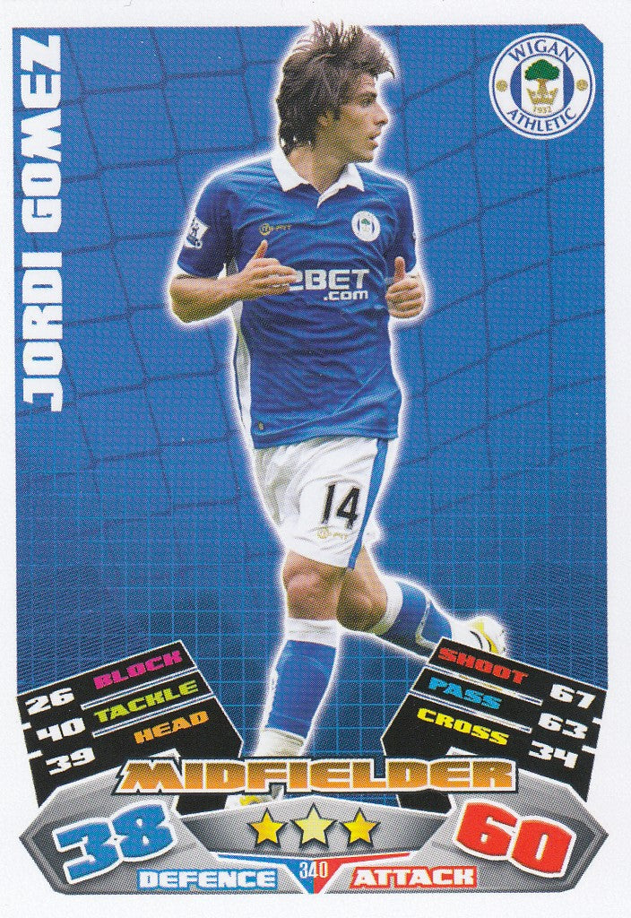 340. JORDI GOMEZ - WIGAN ATHLETIC