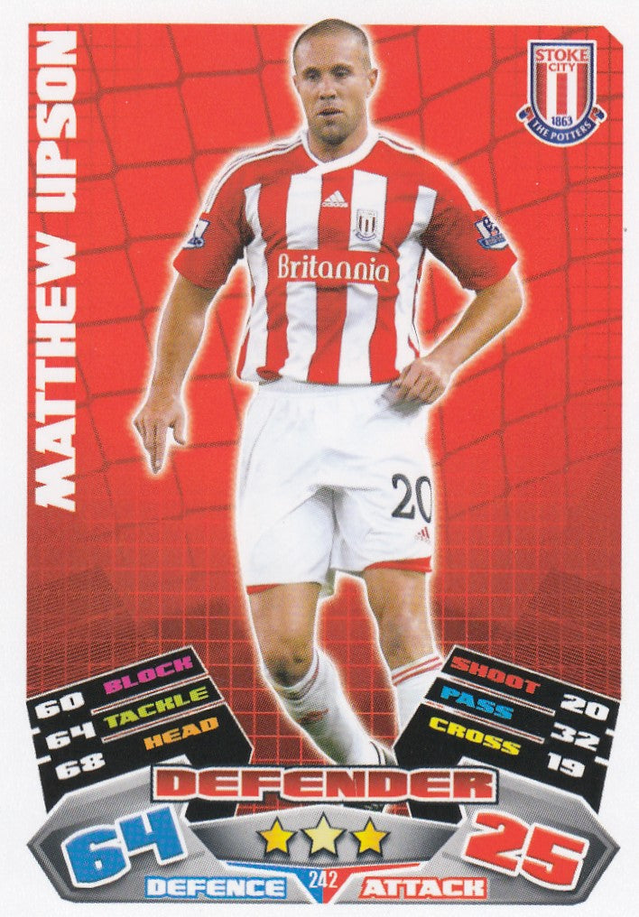242. MATTHEW UPSON - STOKE CITY