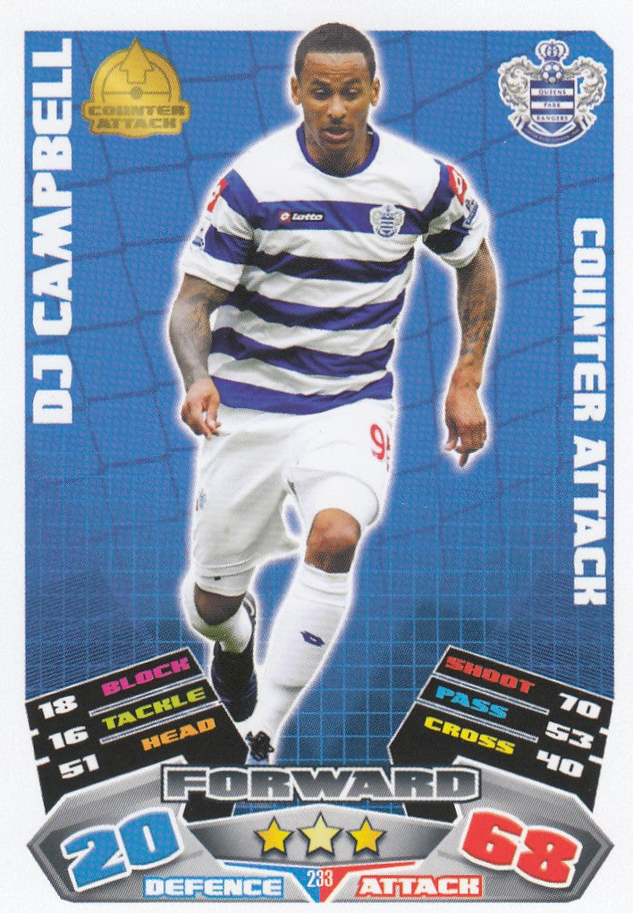 233. DJ CAMPBELL - QUEENS PARK RANGERS - COUNTER ATTACK