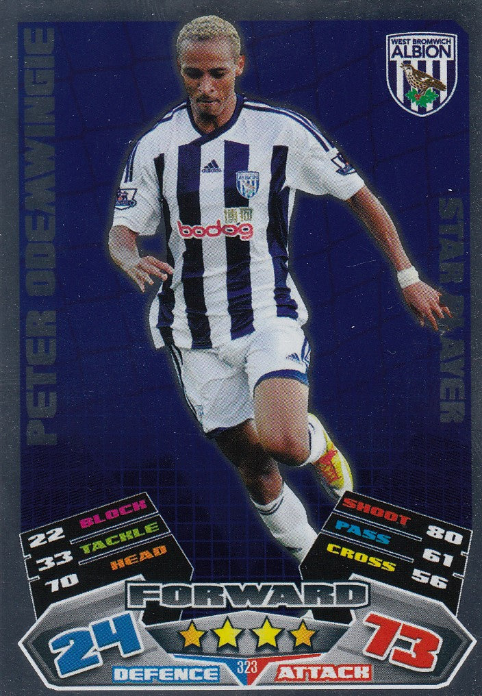 323. PETER ODEMWINGIE - WEST BROMWICH ALBION - STAR PLAYER