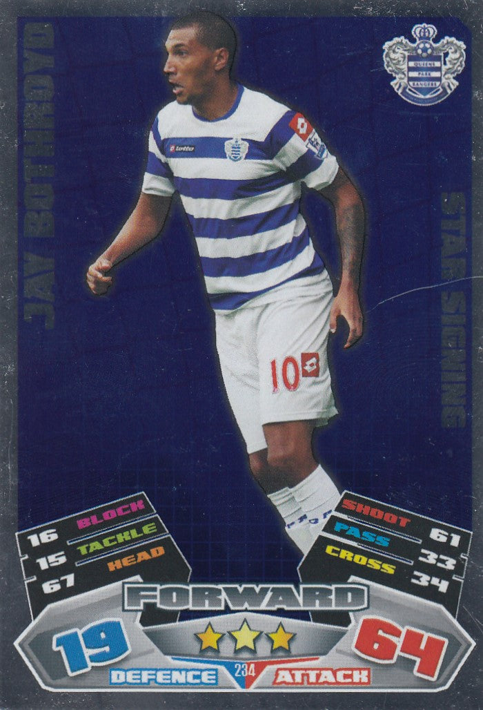 234. JAY BOTHROYD - QUEENS PARK RANGERS - STAR SIGNING