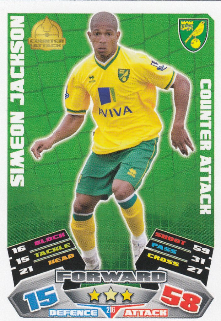 216. SIMEON JACKSON - NORWICH CITY