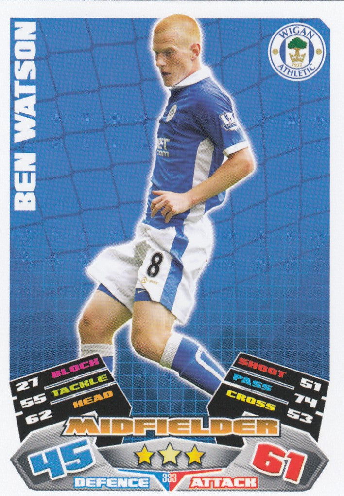 333. BEN WATSON - WIGAN ATHLETIC