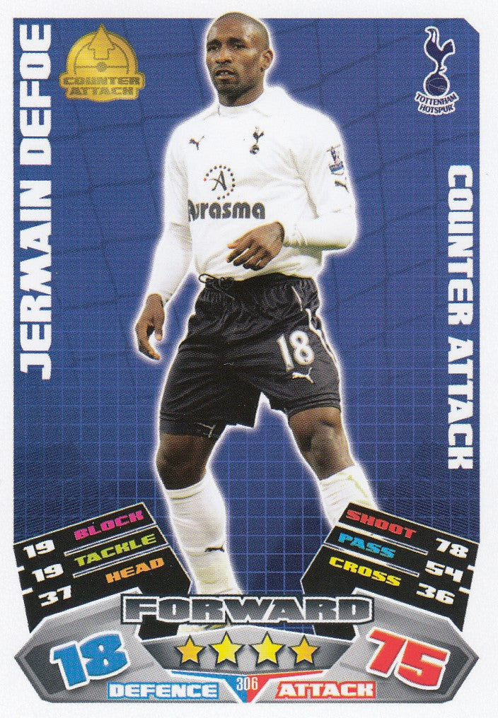 306. JERMAIN DEFOE - TOTTENHAM HOTSPUR  - COUNTER ATTACK