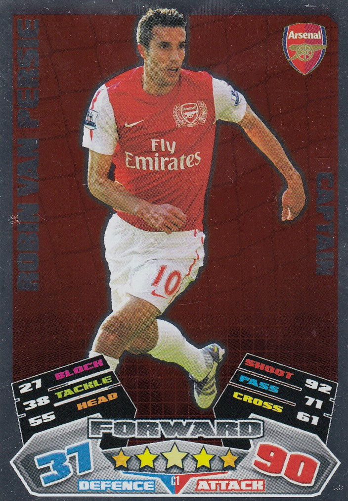 EX-CC01. ROBIN VAN PERSIE - ARSENAL - CAPTAIN