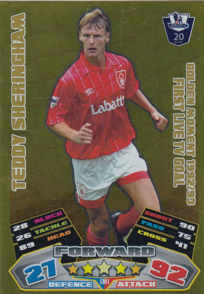 EX-GM01. TEDDY SHERINGHAM - GOLDEN MOMENT 1992/93 FIRST LIVE TV GOAL
