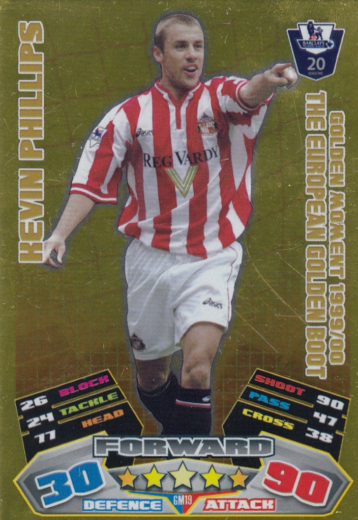 EX-GM19. KEVIN PHILLIPS - GOLDEN MOMENT 1999/00 THE EUROPEAN GOLDEN BOOT