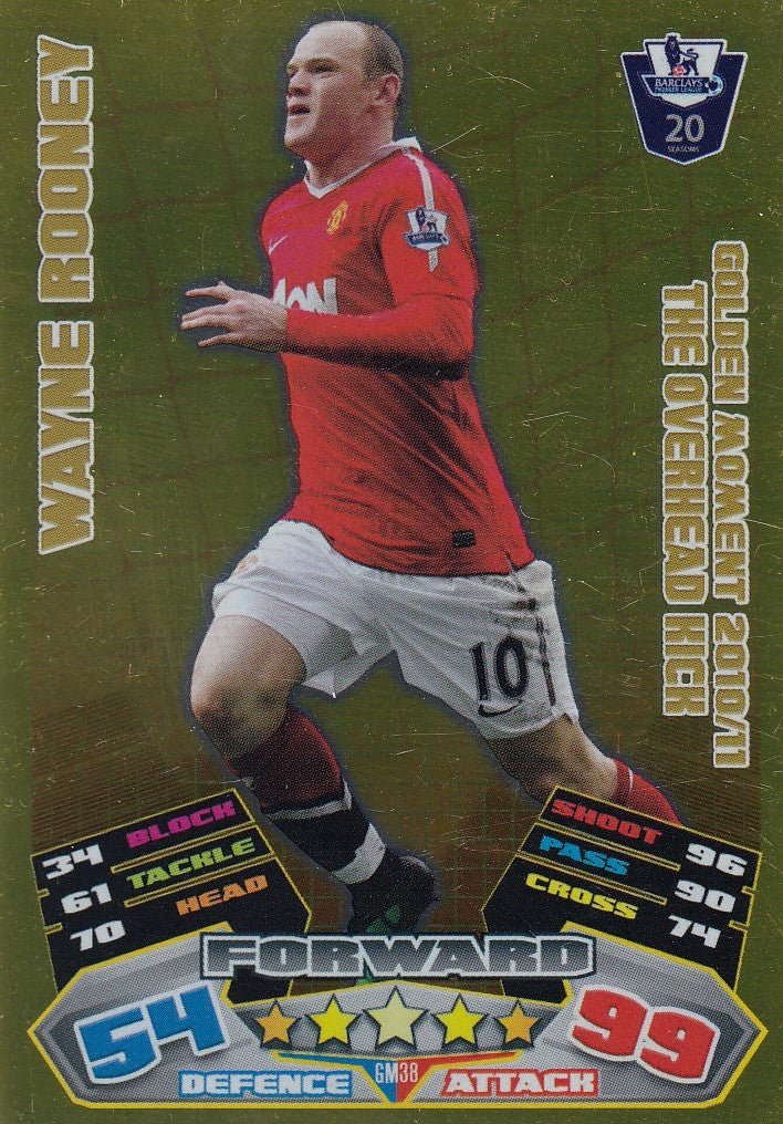 EX-GM38. WAYNE ROONEY - GOLDEN MOMENT 2010/12 THE OVERHEAD KICK