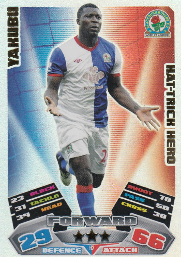 EX-H02. YAKUBU - BLACKBURN ROVERS - HAT-TRICK HERO