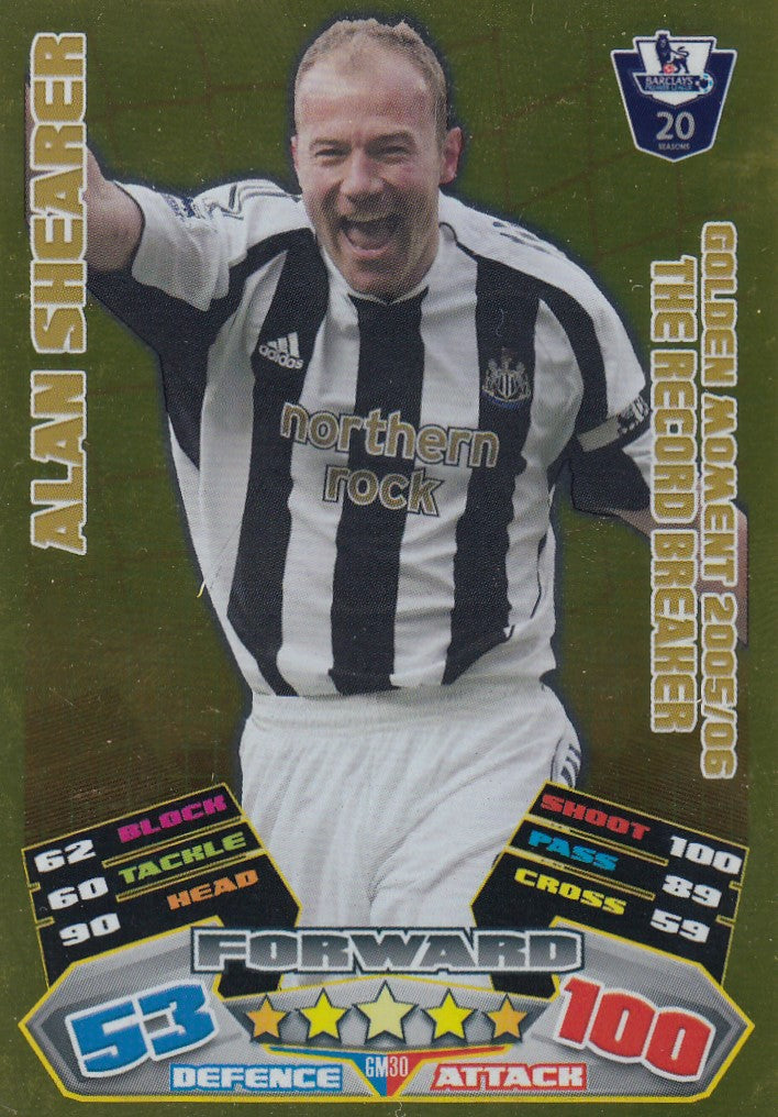 EX-GM30. ALAN SHEARER - GOLDEN MOMENT 2005/06 THE RECORD BREAKER