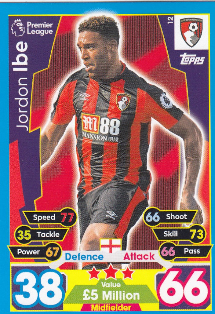 012. JORDAN IBE - AFC BOURNEMOUTH