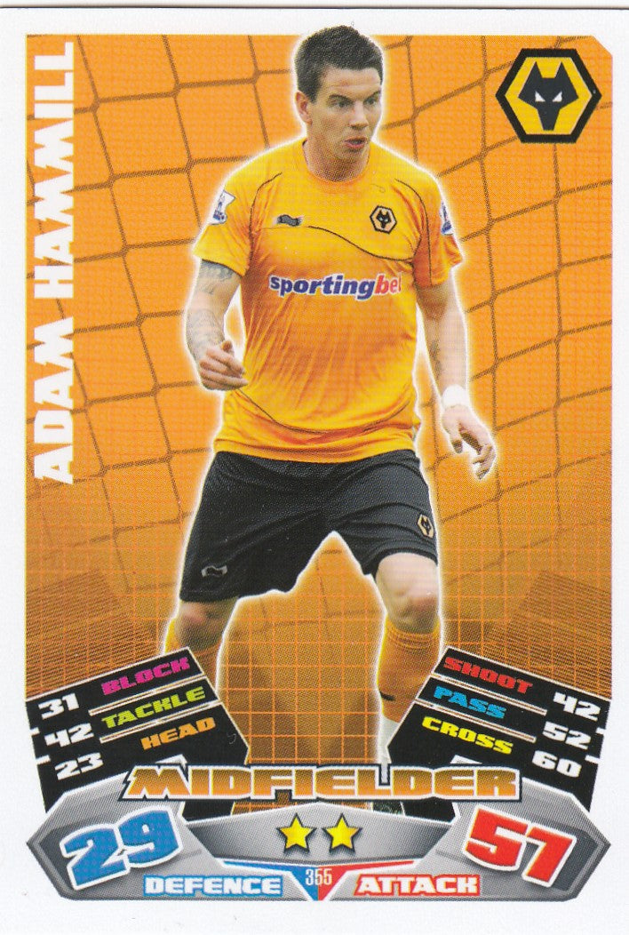 355. ADAM HAMMILL - WOLVERHAMPTON WANDERERS