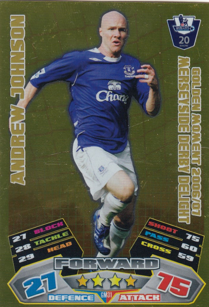 EX-GM31. ANDREW JOHNSON - GOLDEN MOMENT 2006/07 MERSEYSIDE DERBY DELIGHT
