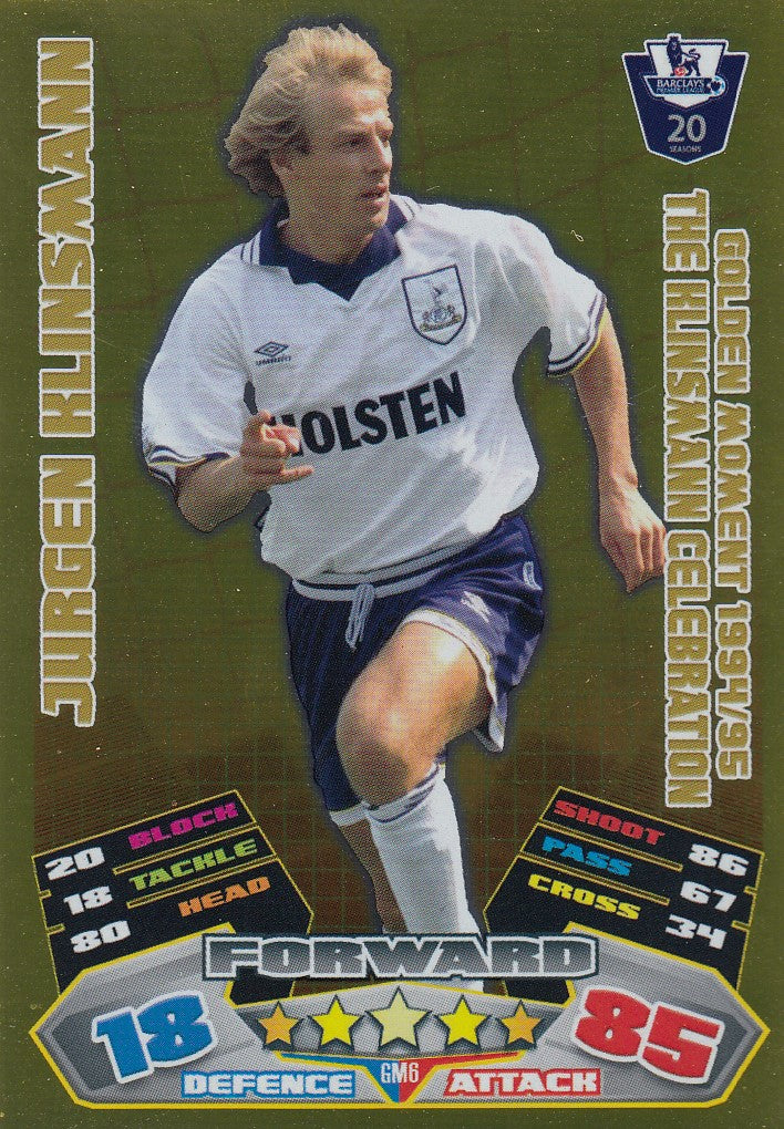 EX-GM06. JURGEN KLINSMANN - GOLDEN MOMENT 1994/95 THE KLINSMANN CELEBRATION