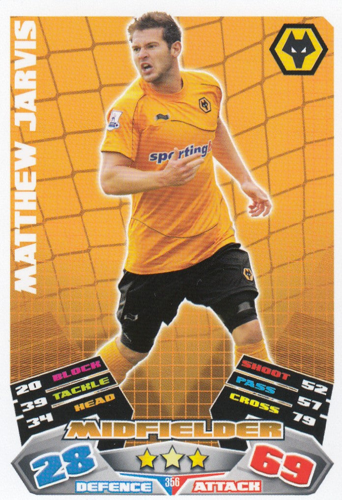 356. MATTHEW JARVIS - WOLVERHAMPTON WANDERERS